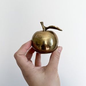 Brass apple bell